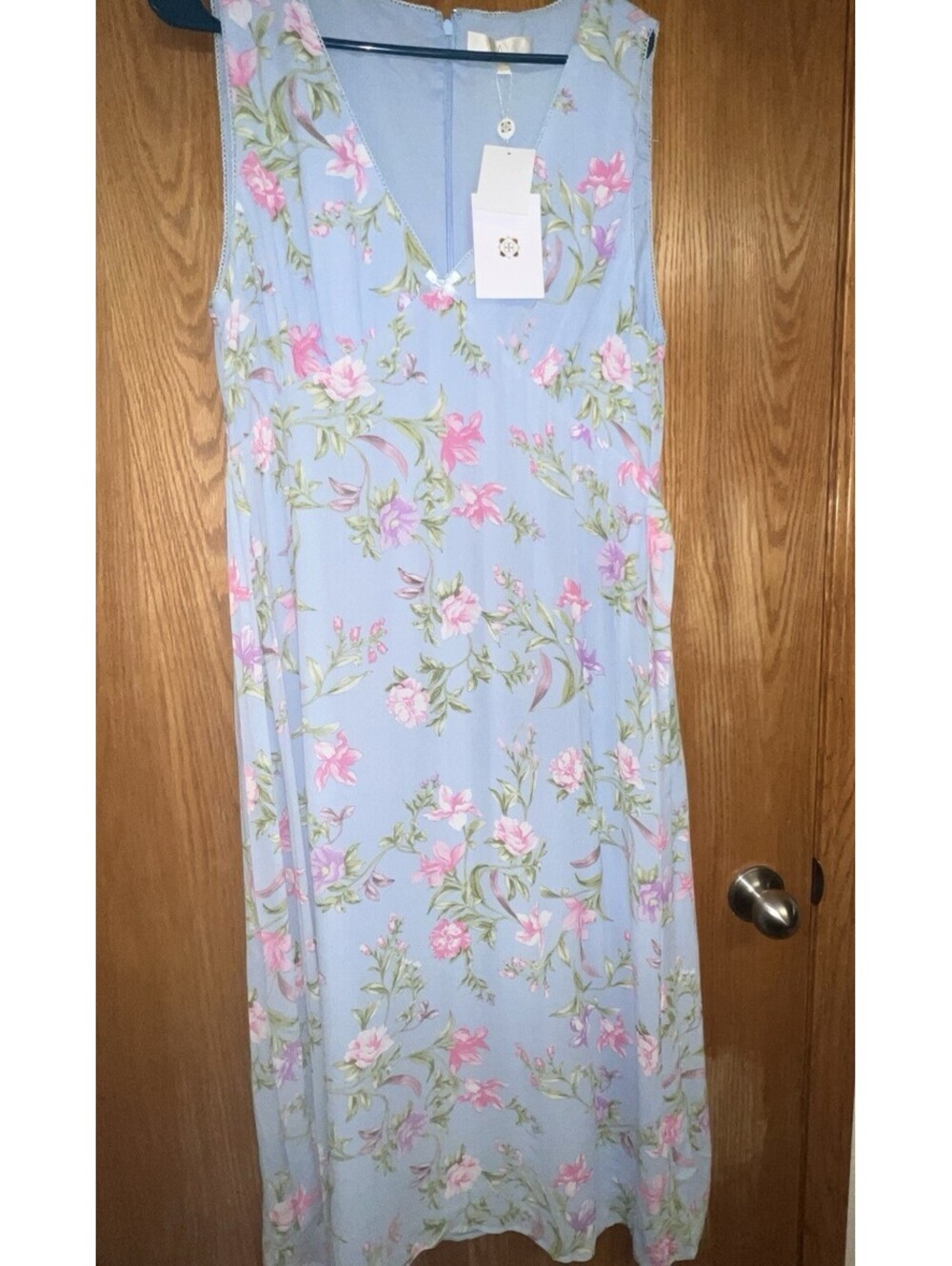 NWT WAYF Dahlia Floral Print Sleeveless Midi Dress Women’s Size XL